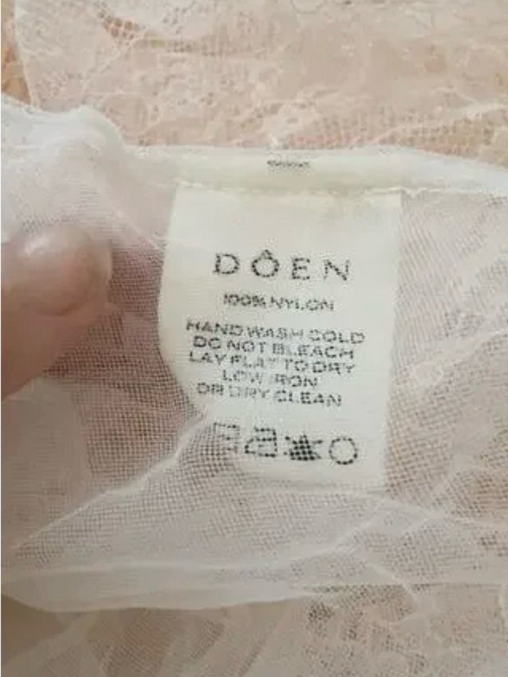 DOEN Delicate Lace Pamelina Maxi Dress in Petunia Pink - Picture 11 of 12